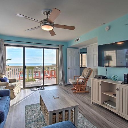 Ocean-View Condo With Deck, Steps To Carolina Beach! Екстериор снимка