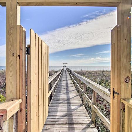 Ocean-View Condo With Deck, Steps To Carolina Beach! Екстериор снимка
