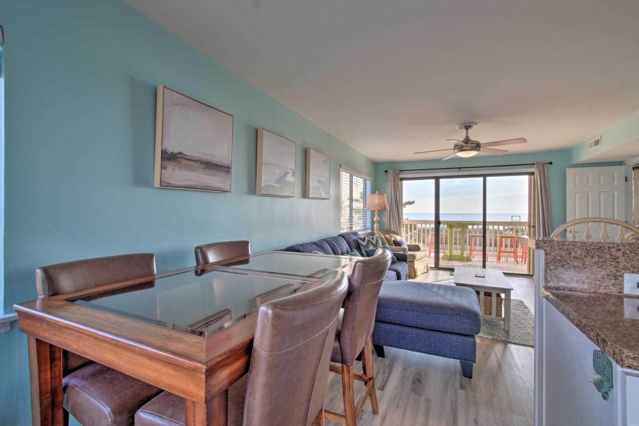 Ocean-View Condo With Deck, Steps To Carolina Beach! Екстериор снимка