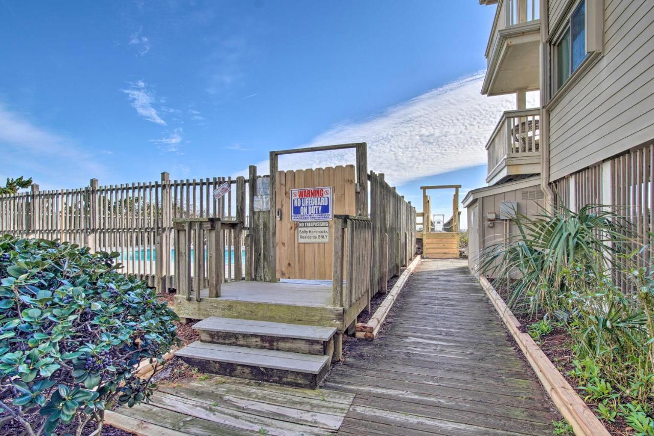 Ocean-View Condo With Deck, Steps To Carolina Beach! Екстериор снимка