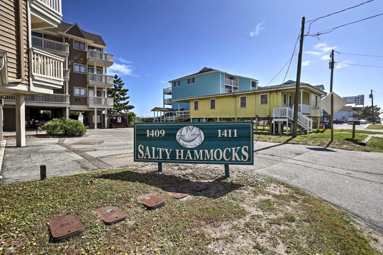 Ocean-View Condo With Deck, Steps To Carolina Beach! Екстериор снимка
